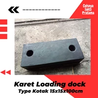 Rubber Loading Dock Impact Resistance Box 15 x 15 x 100cm